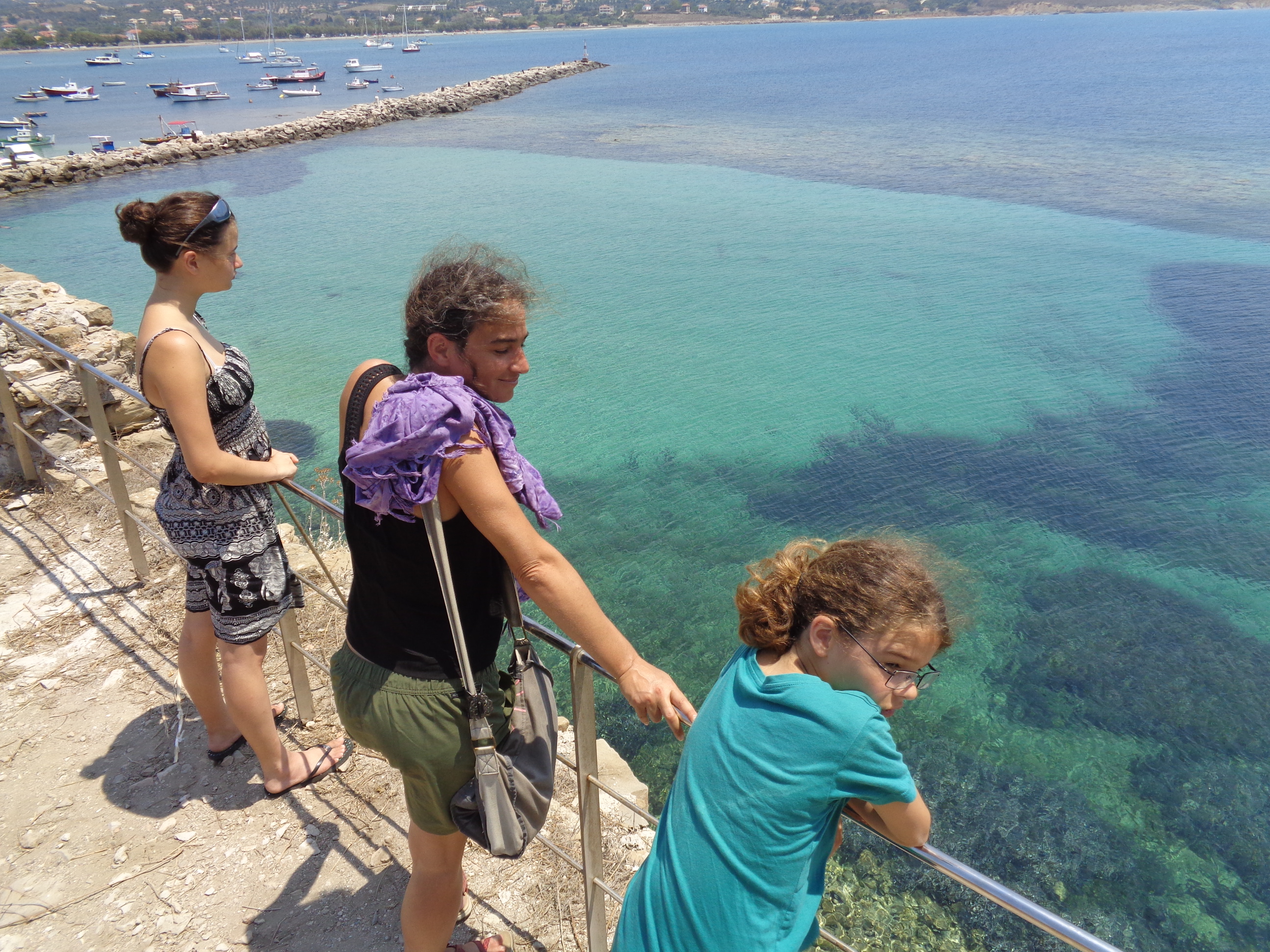 Vue de la forteresse de Μεθωνη